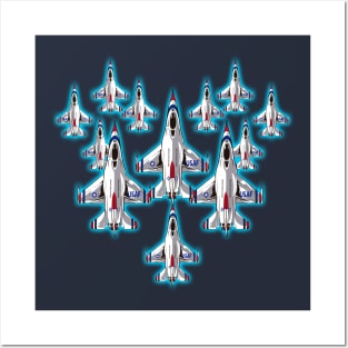 AIR FORCE HEARTH USA Posters and Art